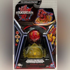 Bakugan Red & Yellow Special Attack Dragonoid ActionFigure Spin Master #20141491